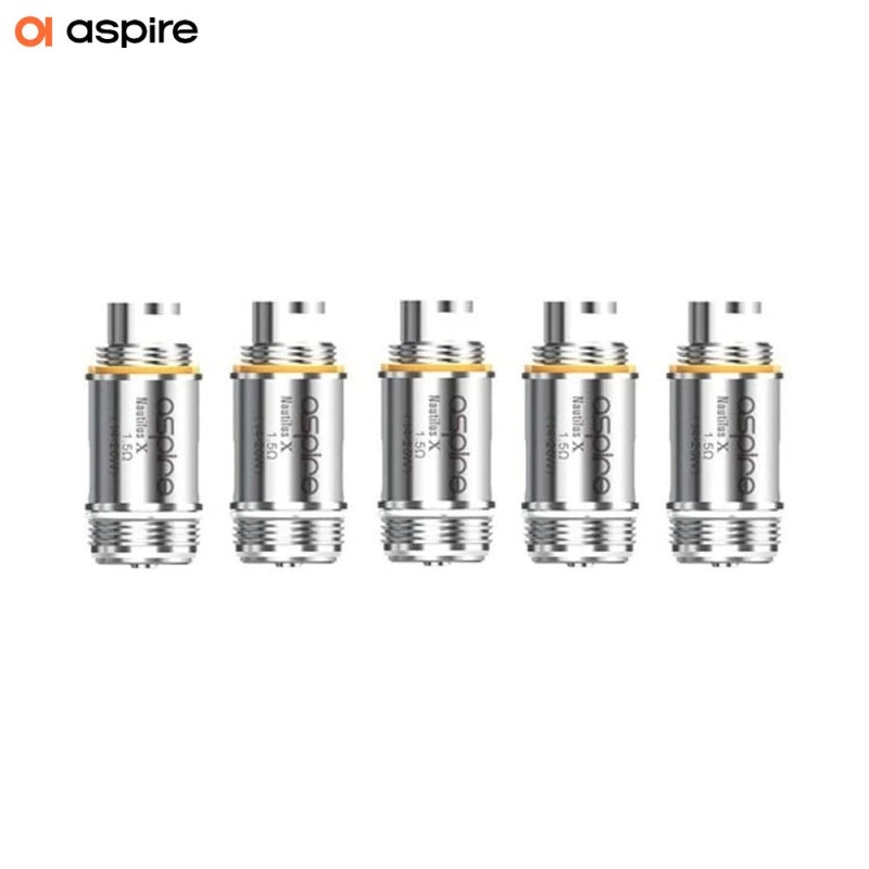 Résistances Nautilus X / XS (5pcs) - Aspire - 1.5ohm