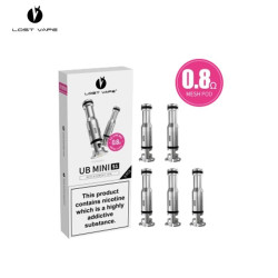 Résistances UB Mini (5pcs) - Lost Vape - S1 - 0.8ohm