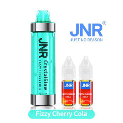 Puff Crystal Glow 33K 2X10ml - Crystal Glow by JNR - Cherry Cola