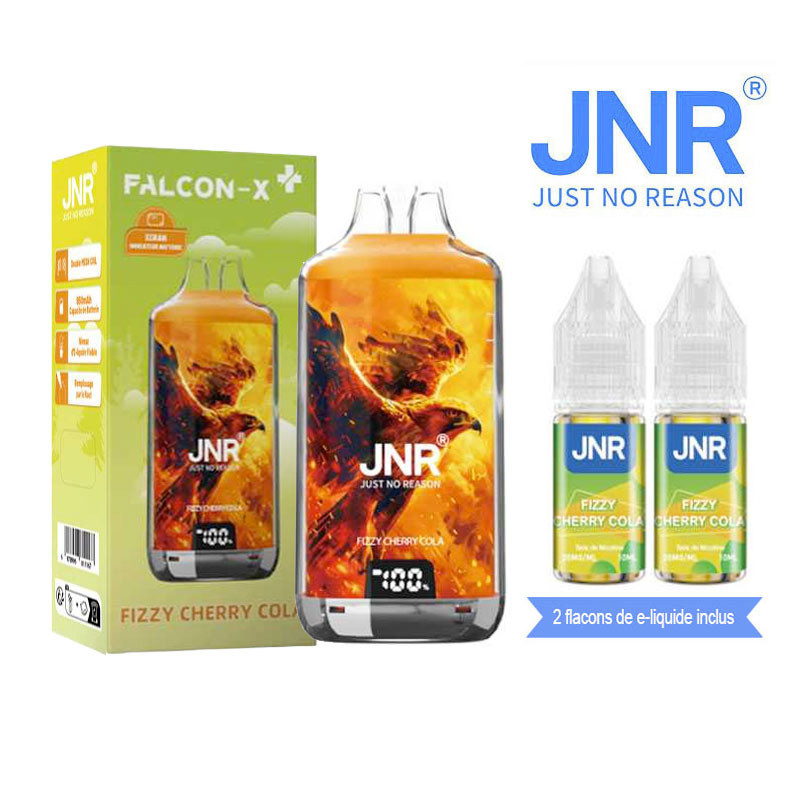 Puff Falcon-X 28K 2X10ml - Falcon-X by JNR - Fizzy Cherry Cola