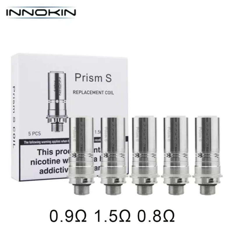 Résistances Prism S (5pcs) - Innokin - 0.8ohm