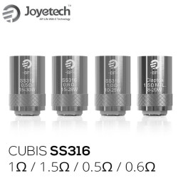Joyetech Résistance Cubis AIO SS316 (5pcs) - 0.5ohm