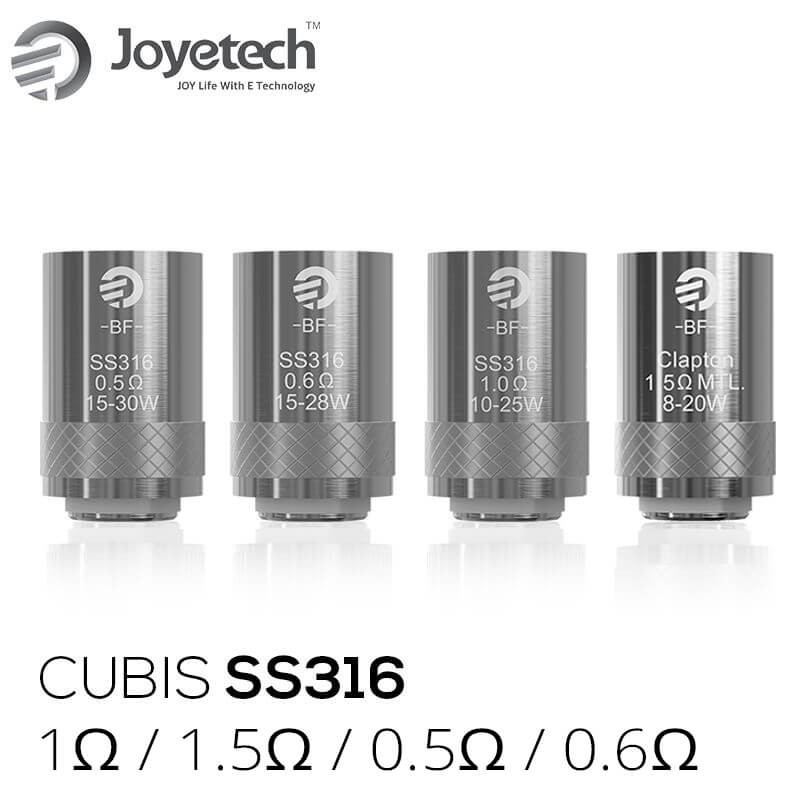 Joyetech Résistance Cubis AIO SS316 (5pcs) - 0.5ohm