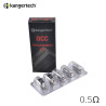 Résistances verticales OCC pour Subtank (5pcs) - Kangertech - 0.5ohm