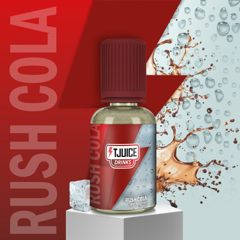 Concentré Rush Cola 30ml - TJuice Drinks - 0mg