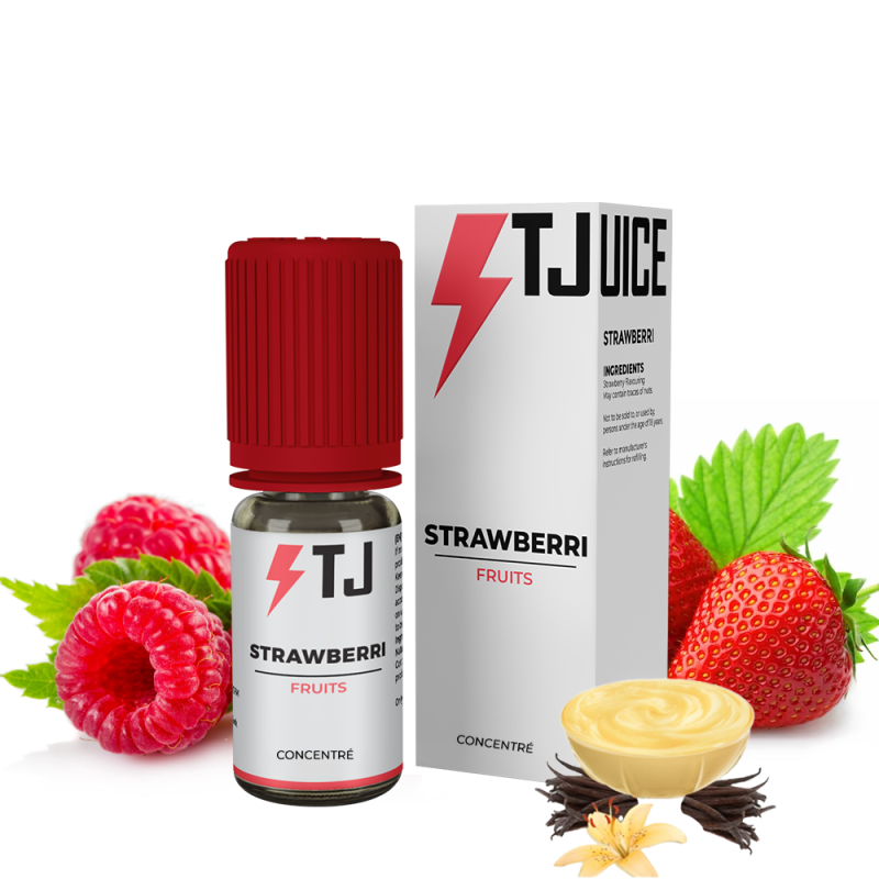 Concentré Strawberri 10ML TPD FR - T-Juice - 0mg
