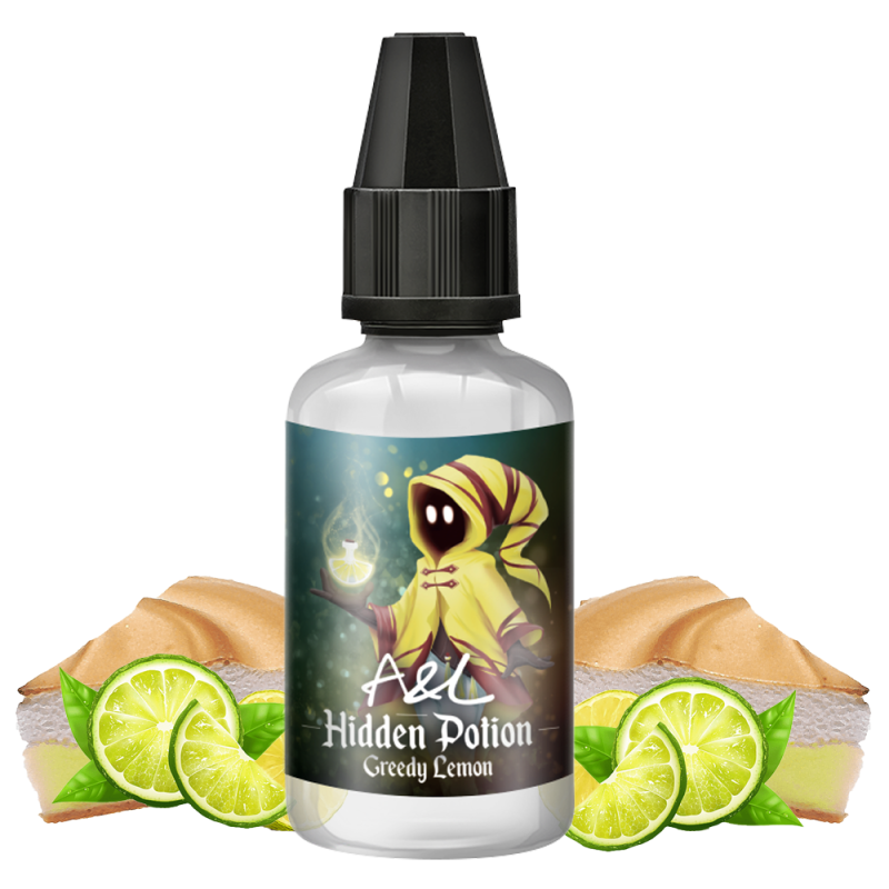 Concentré Greedy Lemon 30ml - Hidden Potion by A&L - 0mg