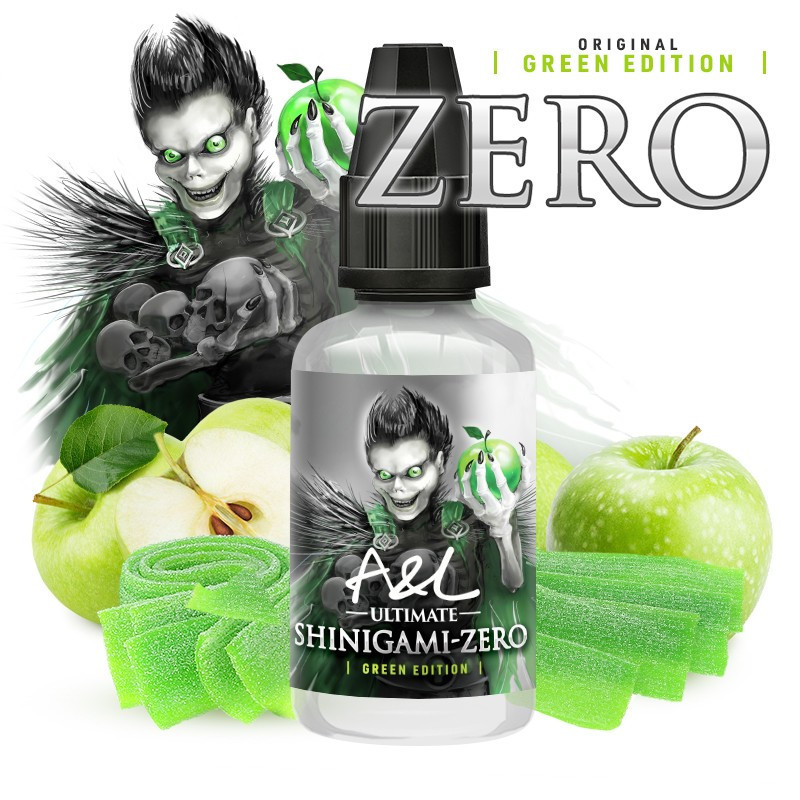 Concentré Shinigami Zero Green Edition 30ml - Ultimate by A&L - 0mg