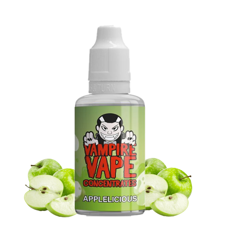 Concentré Applelicious 30ml - Vampire Vape - 0mg