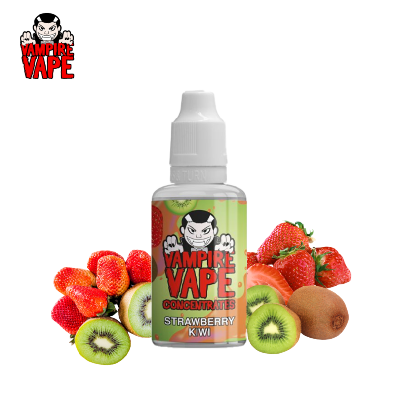 Concentré Strawberry Kiwi 30ml - Vampire Vape - 0mg