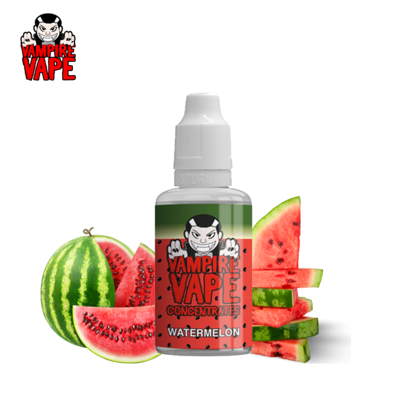 Concentré Watermelon 30ml - Vampire Vape - 0mg
