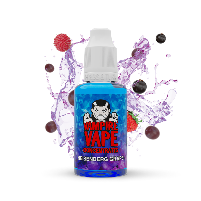 Concentré Heisenberg Grape 30ml - Vampire Vape - 0mg