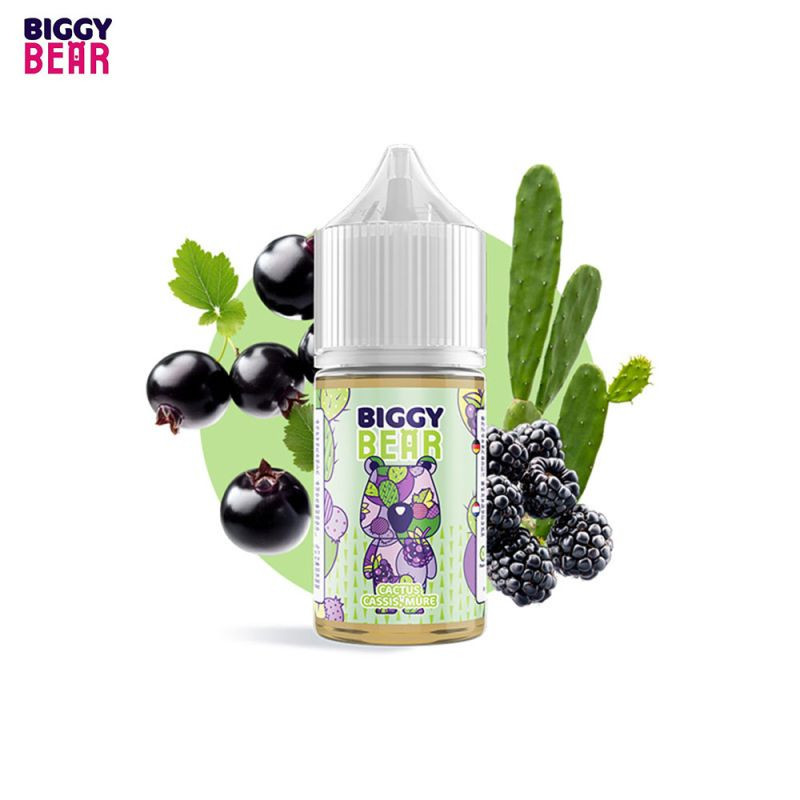 Concentré Cactus Cassis Mûre 30ml - Biggy Bear - 0mg