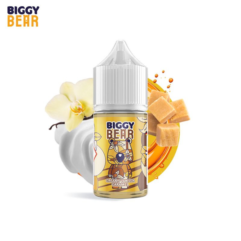 Concentré Creamy Vanilla Caramel 30ml - Biggy Bear - 0mg