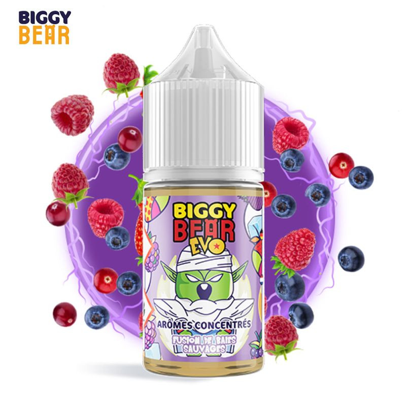 Concentré Fusion de Baies Sauvages 30ml - Biggy Bear Evo - 0mg