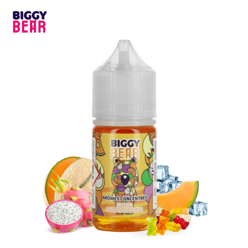 Concentré Melon Fruit du Dragon 30ml - Biggy Bear - 0mg