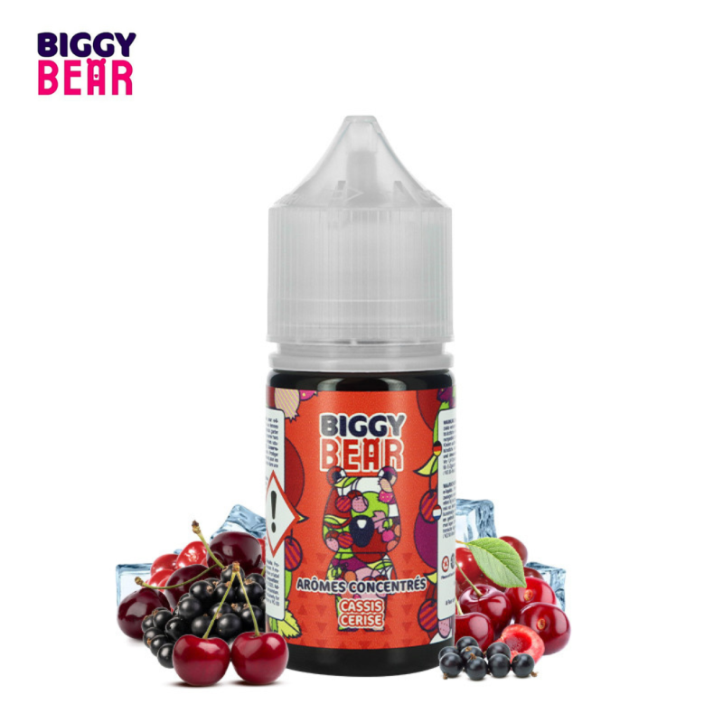 Concentré Cassis Cerise 30ml - Biggy Bear - 0mg
