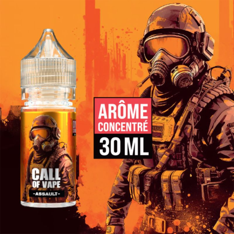 Concentré Assault 30ml - Call Of Vape by Cloud Vapor - 0mg