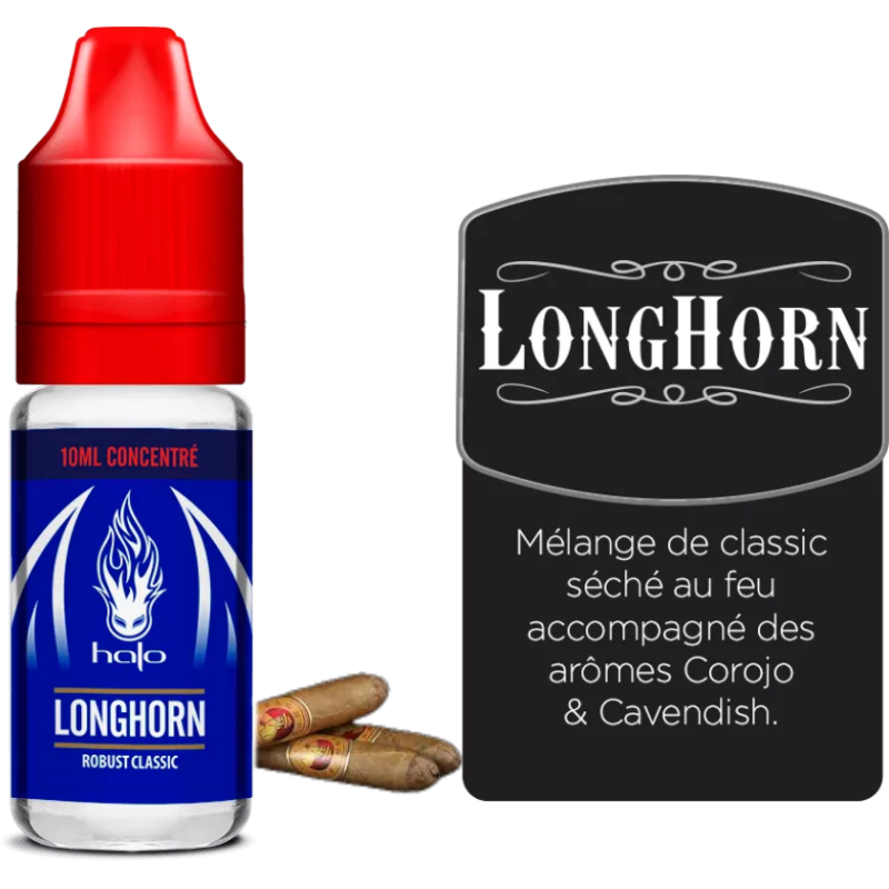 Concentré Longhorn 10ml - Halo - 0mg
