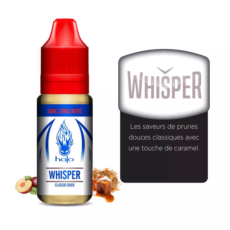 Concentré Whisper 10ml - White Label Halo - 0mg