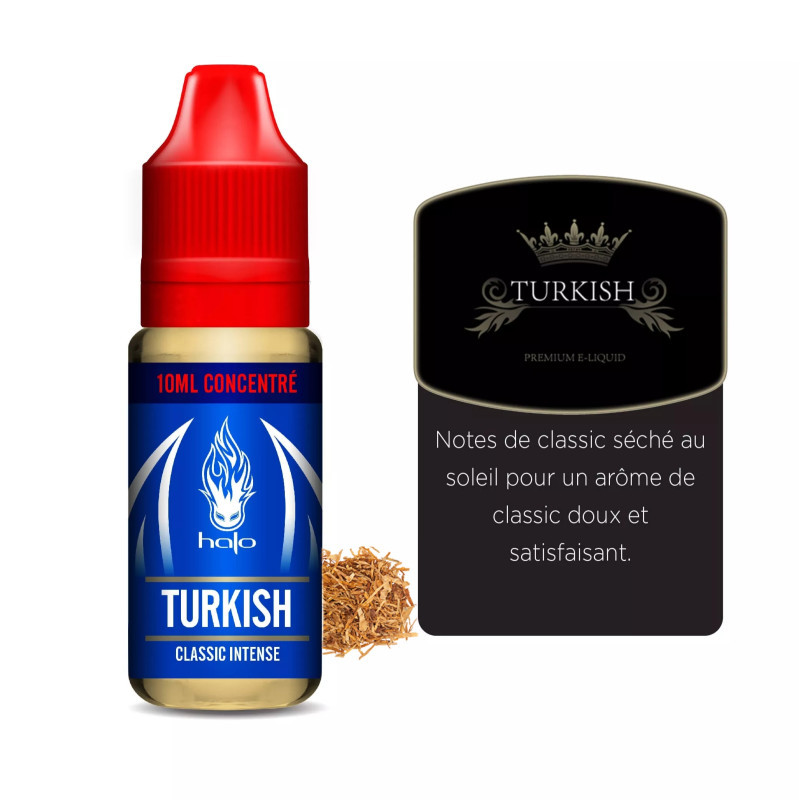 Concentré Turkish 10ml - Halo - 0mg