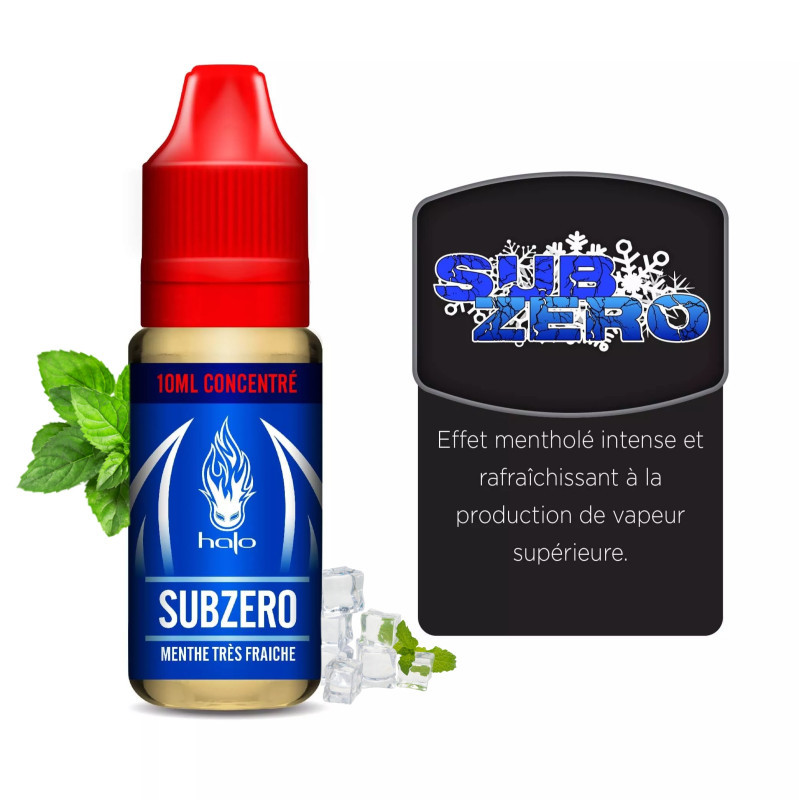 Concentré Subzero 10ml - Halo - 0mg