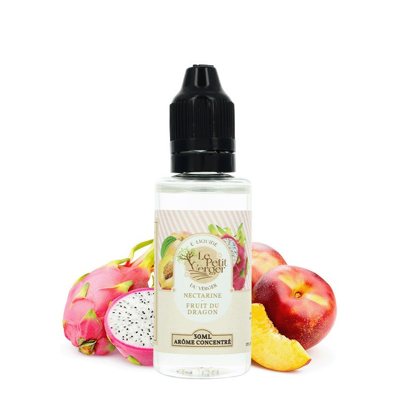Concentré Nectarine Fruit du Dragon 30ml - Le Petit Verger By Savourea - 0mg