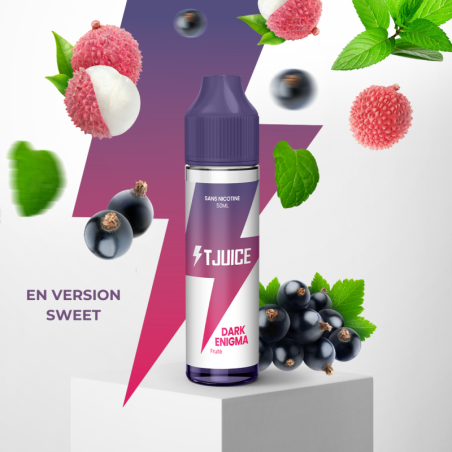 E-liquide Dark Enigma 50ml - TJuice New collection