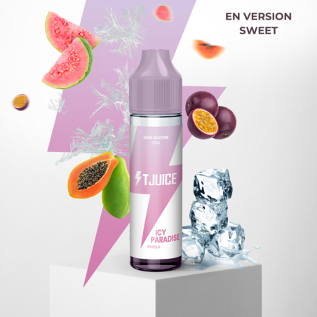 E-liquide Icy Paradise 50ml - TJuice New collection