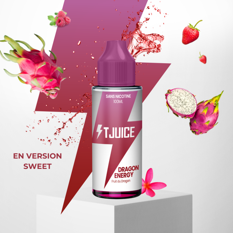 E-liquide Dragon Energy 100ml - TJuice New collection - Sweet