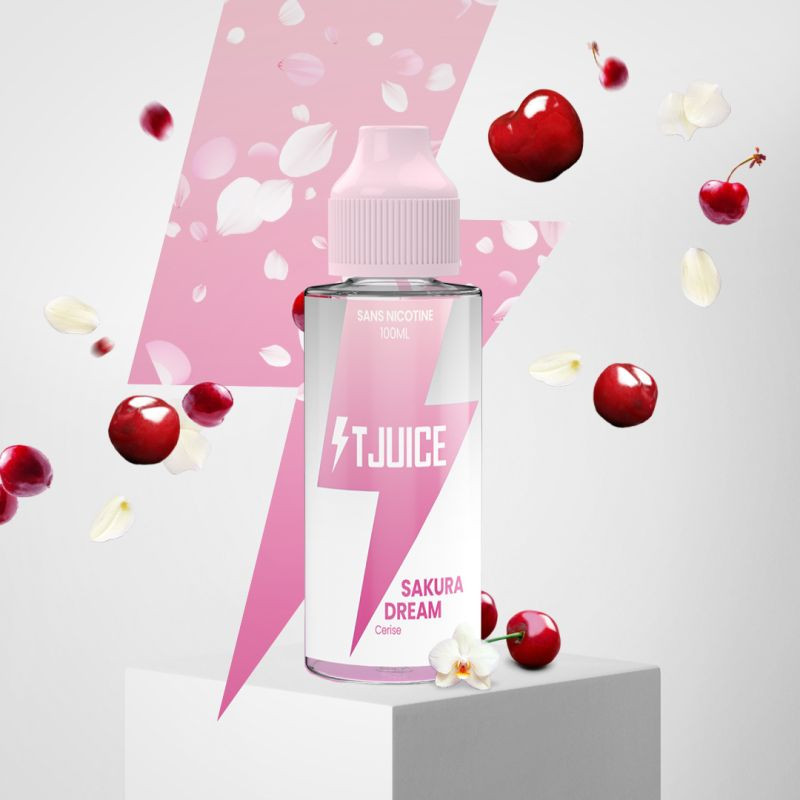 E-liquide Sakura Dream 100ml - TJuice New collection - 0mg