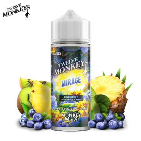 E-liquide Mirage 100ml - Oasis by 12 Monkeys