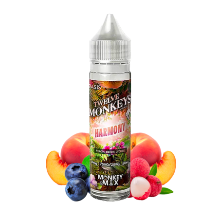 E-liquide Harmony 50ml - Oasis by 12 Monkeys