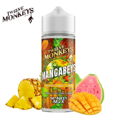 E-liquide Mangabeys 100ml - 12 Monkeys