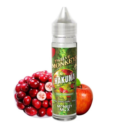 E-liquide HAKUNA 50ml - 12 Monkeys
