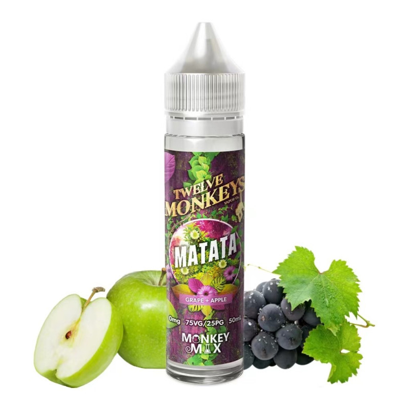 E-liquide MATATA 50ml - 12 Monkeys - 0mg