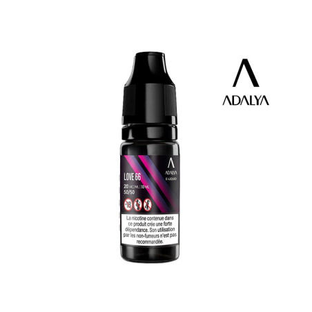 E-liquide Love 66 10ml - Adalya Nic Salt - 20mg