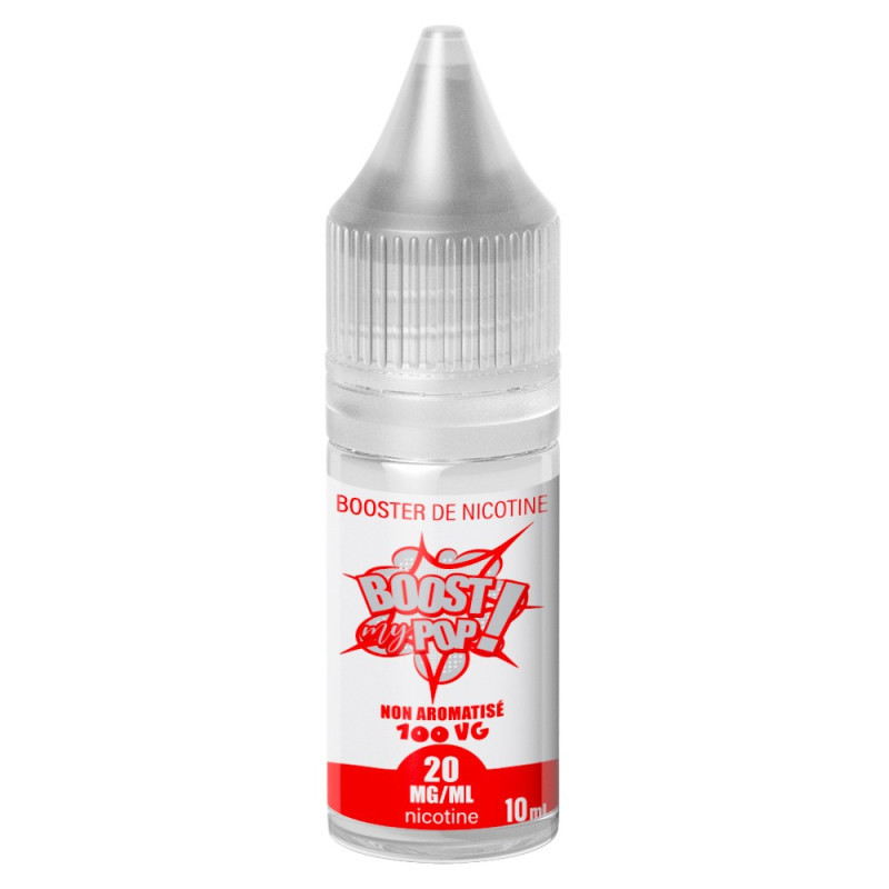 Booster Boost my Pop 20MG - Pack de 100 flacons - 20MG - 100% VG