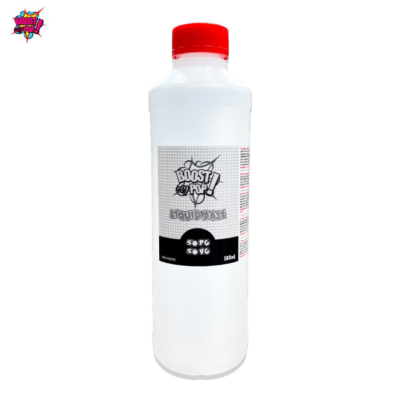 Base 500ML 50/50 0MG - Boost my Pop - 0mg