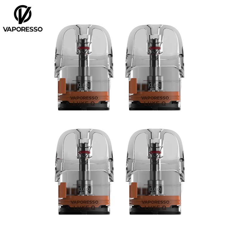 Cartouches Luxe Q2 3ml (4pcs) - Vaporesso - 0.6ohm