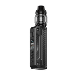 Kit Thelema Solo - Lost Vape - Black/Carbon Fiber