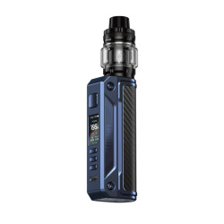 Kit Thelema Solo - Lost Vape - Sierra Blue/Carbon Fiber
