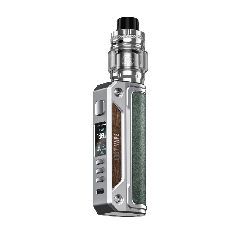 Kit Thelema Solo - Lost Vape - Stainless Steel/Mineral Green