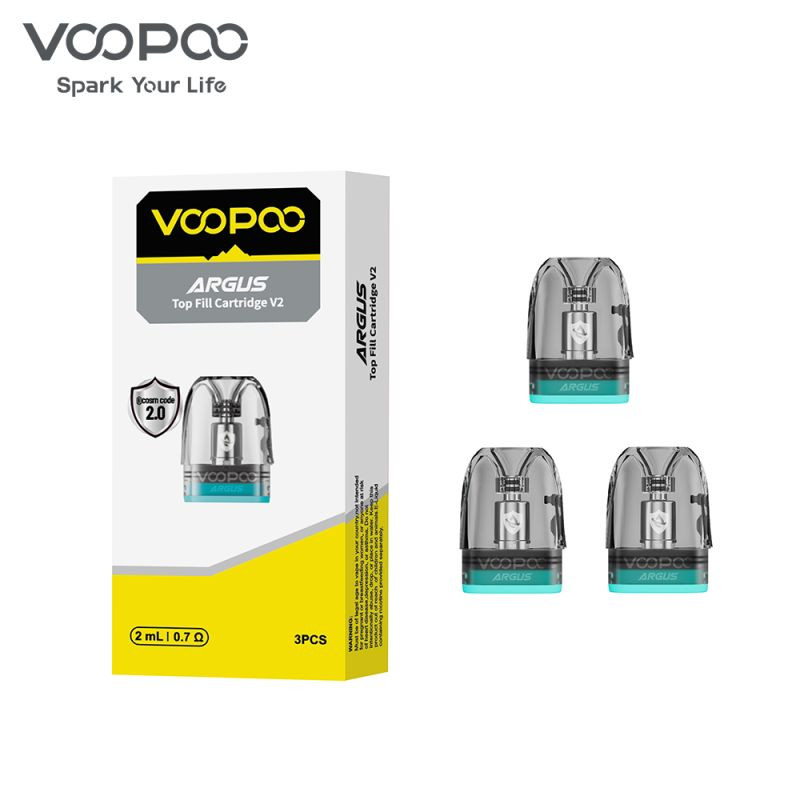 Cartouches Argus V2 2ml (3pcs) - VooPoo - 0.4ohm