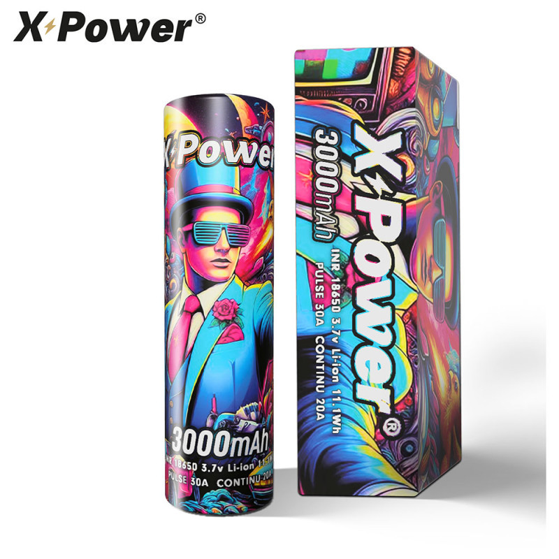 Accu 18650 3000mAh - X Power - 3000mAh