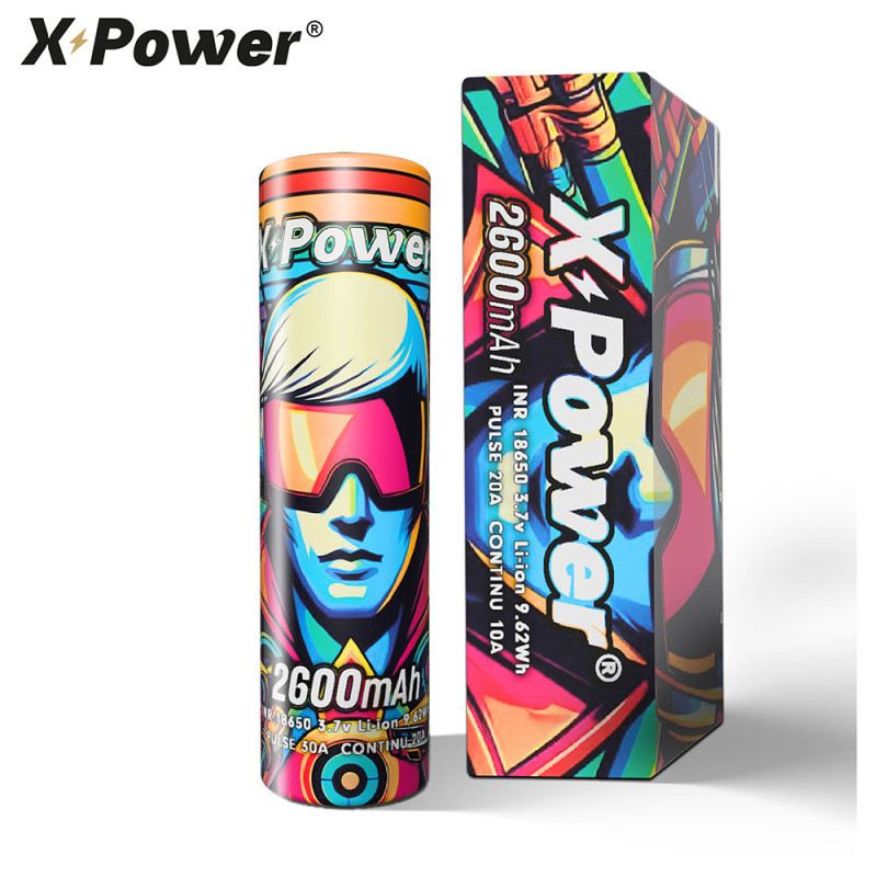 Accu 18650 2600mAh - X Power - 2600mAh