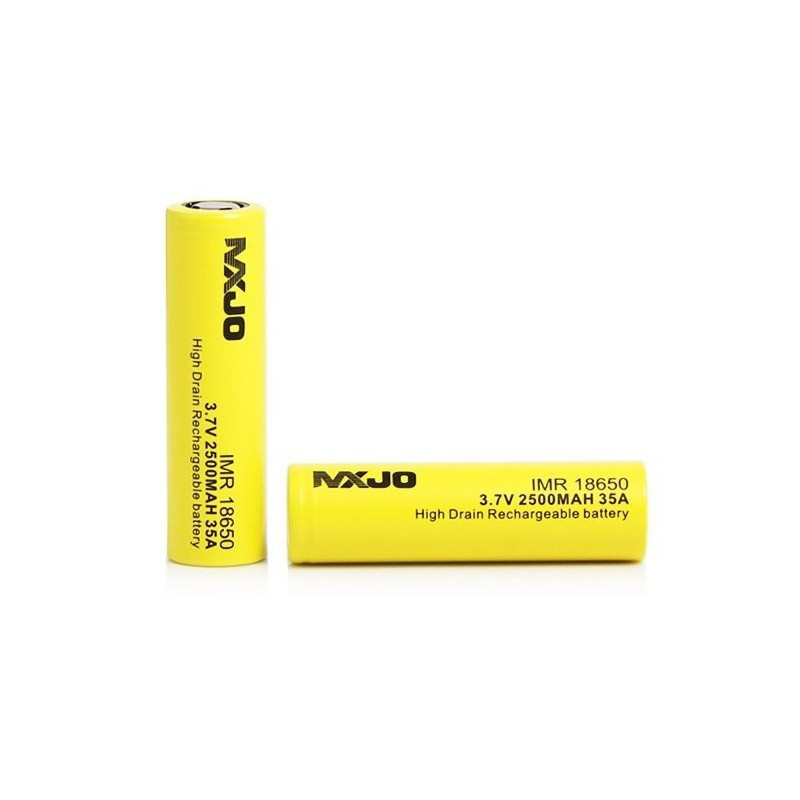 Accu MXJO IMR 18650 2500mAh (boite de 2) - 18650 2500mah
