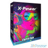 Starter Pack - Chargeur X4 Accus 18650 - X Power - Black