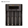 D4 Chargeur d'accus intelligent Micro USB avec écran LCD - E-Cig Power - Black