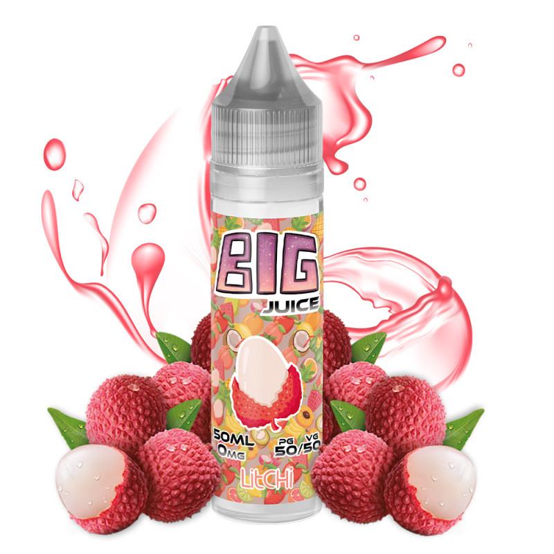 Litchi 50 ml - Big juice - 0mg